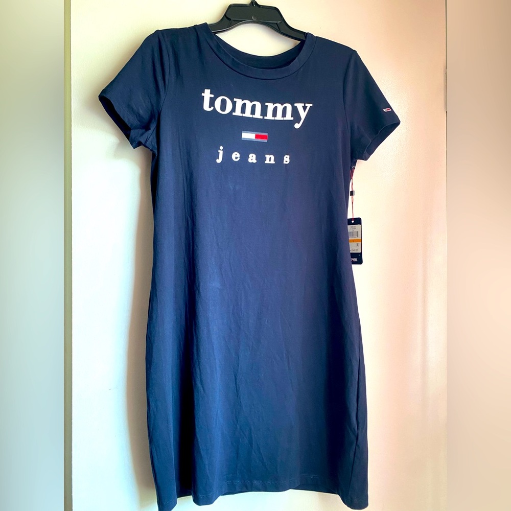 Navy blue dress